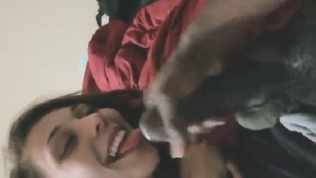 She was gonna swallow that nigga nut but pretended not to want it